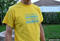 DIY Proud Father T-Shirt Project