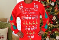 Bump-tastic Ugly Christmas Sweater