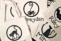 Personalized Halloween Treat Bag Craft