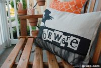 Reversible Hand Painted Pillow Covers for Fall and Halloween