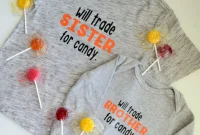 Craft Your Own Sibling-for-Sweets Tee