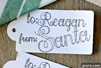 Handcrafted Santa’s Special Delivery Tags