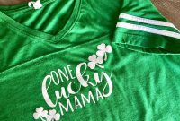 One Lucky Mama Iron-On Tee Project