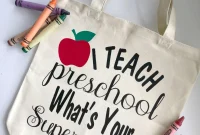Preschool Teacher: My Superpower Tote