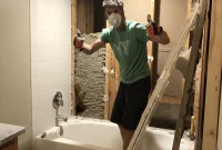 Guest and Kids’ Bathroom Demolition Begins!