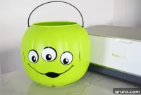 Pizza Planet Alien Halloween Candy Pail