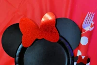 Whimsical Minnie Mouse Plates DIY