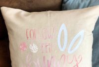 Bunny Path Pillow Project