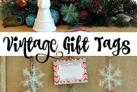 Timeless Christmas Gift Tags: Free to Download and Print