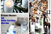 Handcrafted Wood and Glass Candle Luminaries