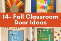 Creative Fall Classroom Door Decor