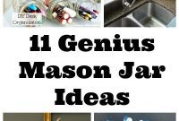 11 Genius Mason Jar Hacks