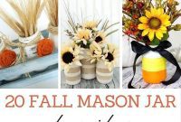 Autumnal Jar Decor