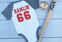 Little Slugger Heat Transfer Vinyl Bodysuit