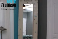 Elevate Your Home with a DIY PureBond Trumeau Floor Mirror
