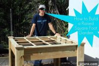 Build Your Own Raised Square Foot Garden