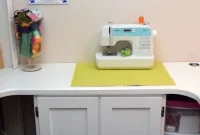 DIY Craft Room Storage Cabinet