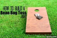 DIY Bean Bag Toss Game