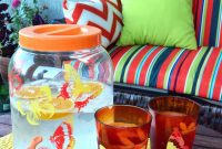 Handcrafted Painted Beverage Server