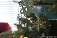 Frozen Lace Ornaments