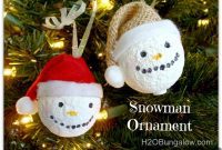 Festive Snowman Decoration