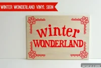 Enchanted Winter Wonderland Vinyl Art