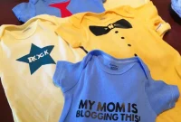 DIY Baby Bodysuit Bar