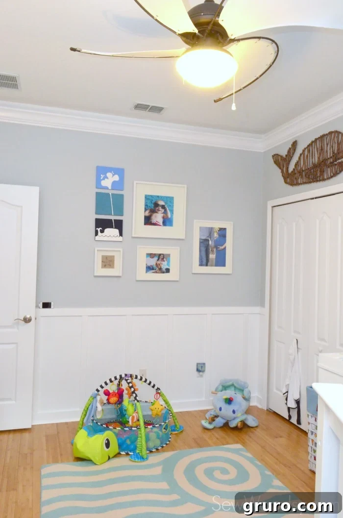 nursery gallery wall 9