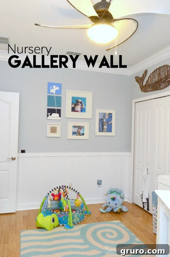 Nursery Gallery Wall #yourbigfinish