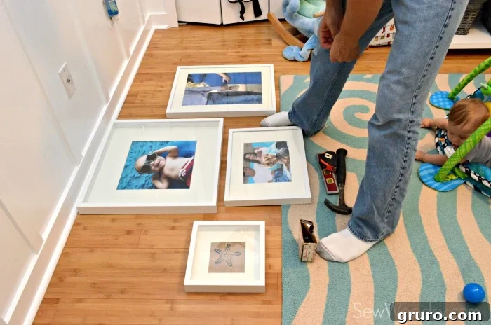 nursery gallery wall 1