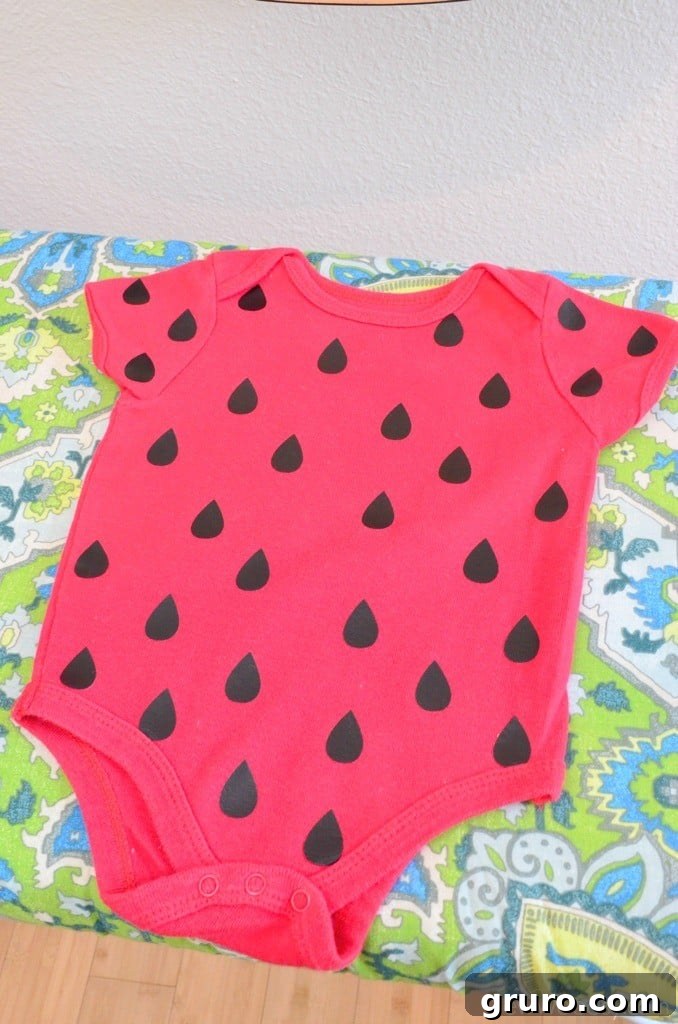 Ironing on vinyl seeds with a protective cloth