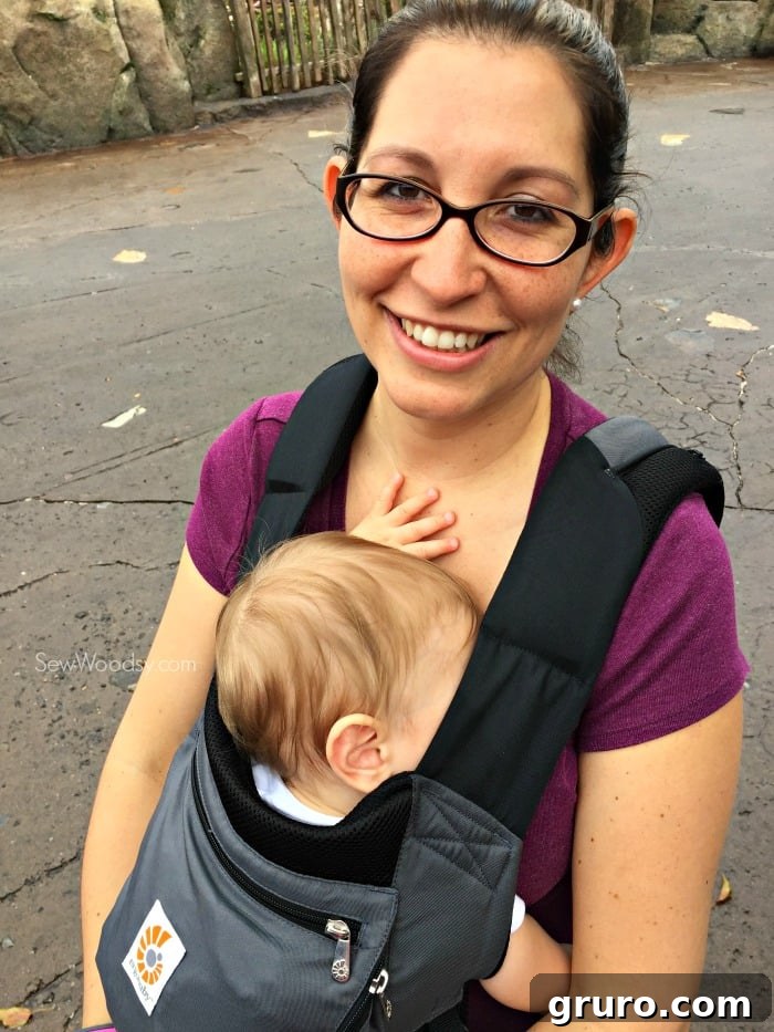 Babywearing at Magic Kingdom for Hands-Free Convenience