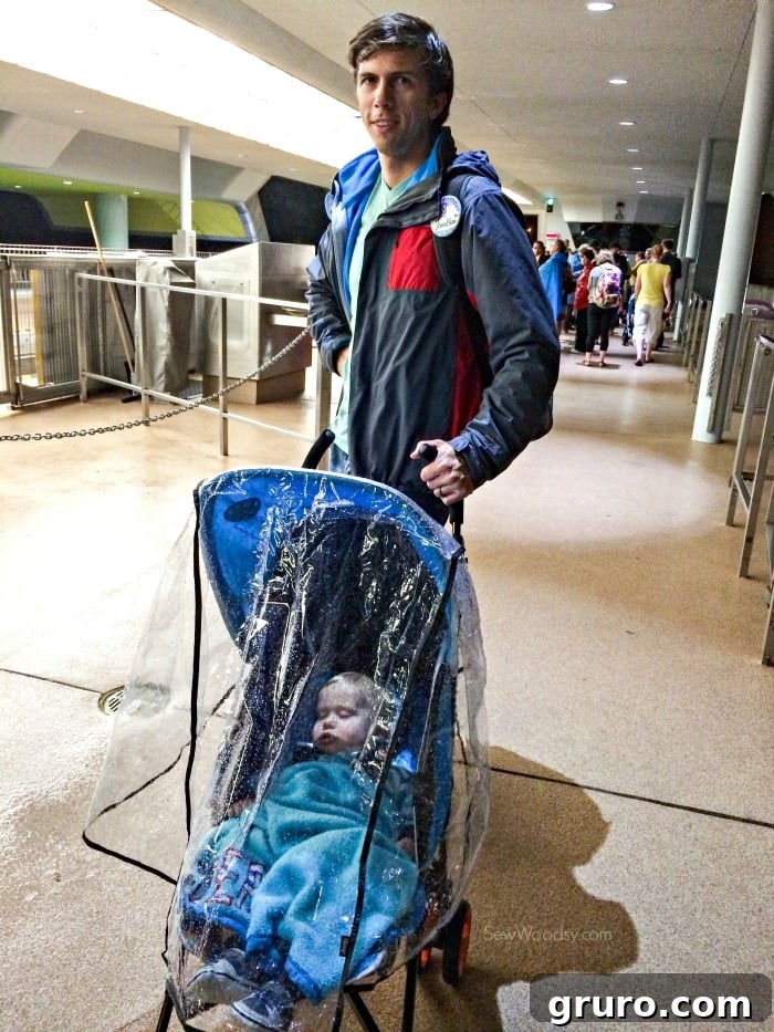 Stroller Rain Cover Essential for Disney World Weather