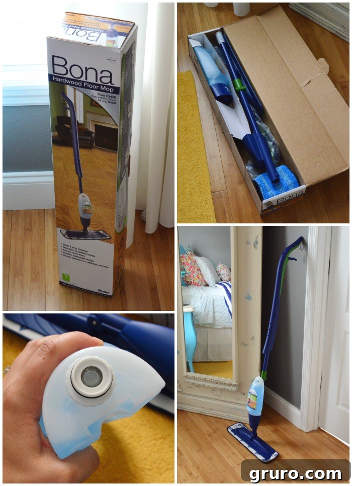 Bona Hardwood Floor Mop - An indispensable tool for effortless hardwood floor cleaning.