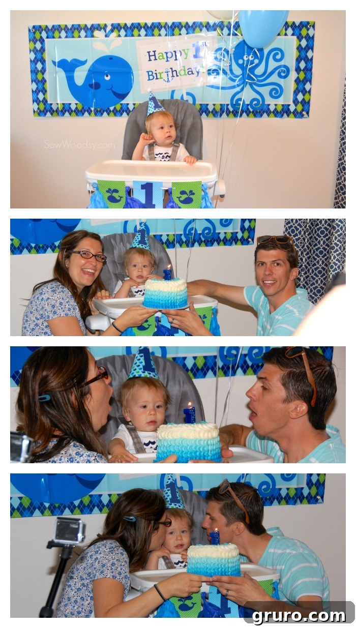 1st birthday cake