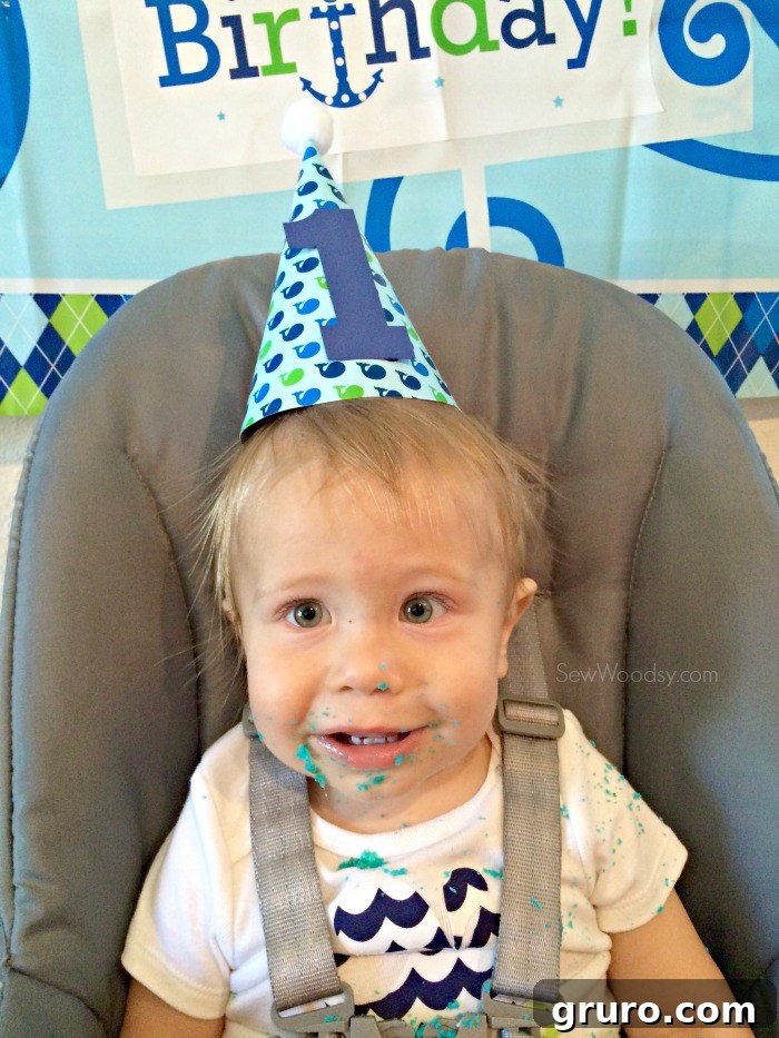 1st Birthday Cake Sugar High