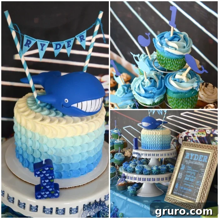 Pedal Whale Cake