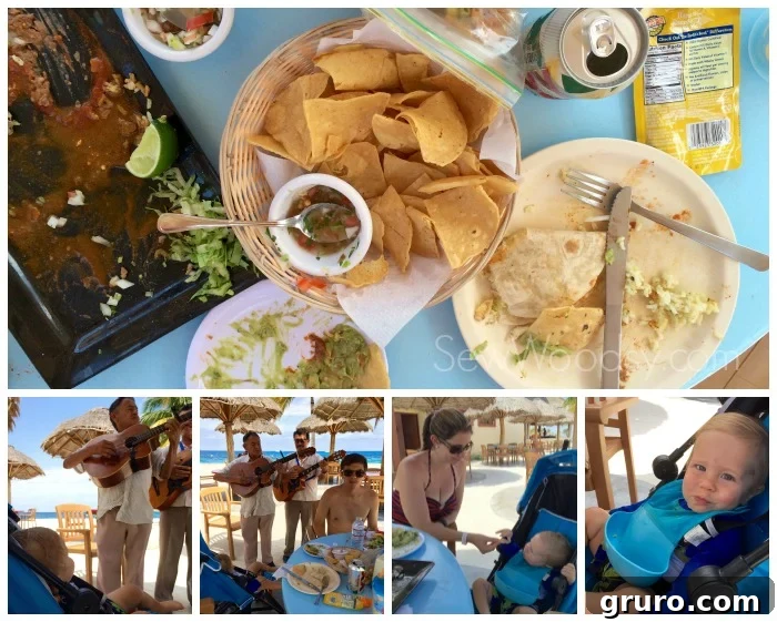 Tiny Explorer's First Voyage: Cruising with a One-Year-Old 17 Lunch in Mexico