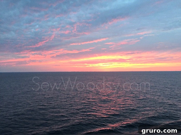 Tiny Explorer's First Voyage: Cruising with a One-Year-Old 8 Caribbean Pink Sunset