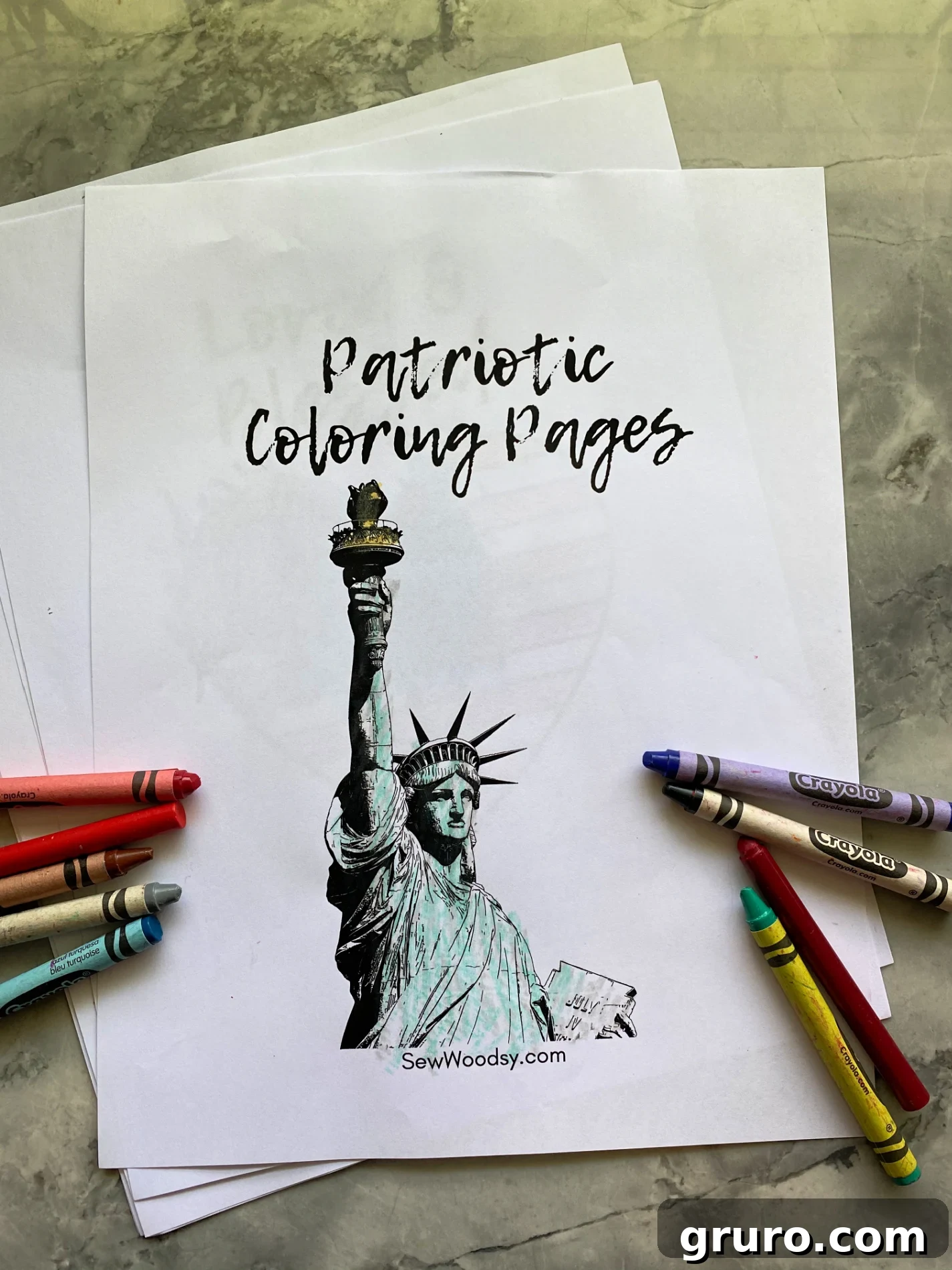 Patriotic Coloring Pages download image