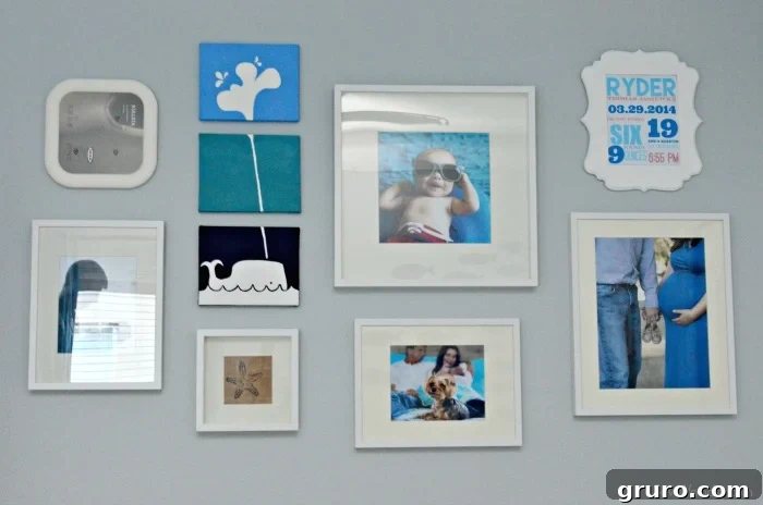 Inspirational Nursery Gallery Wall Ideas and Layouts