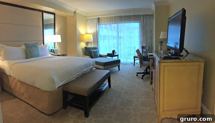 Stunning water view from The Ritz-Carlton Orlando, showcasing the luxurious ambiance of the resort.