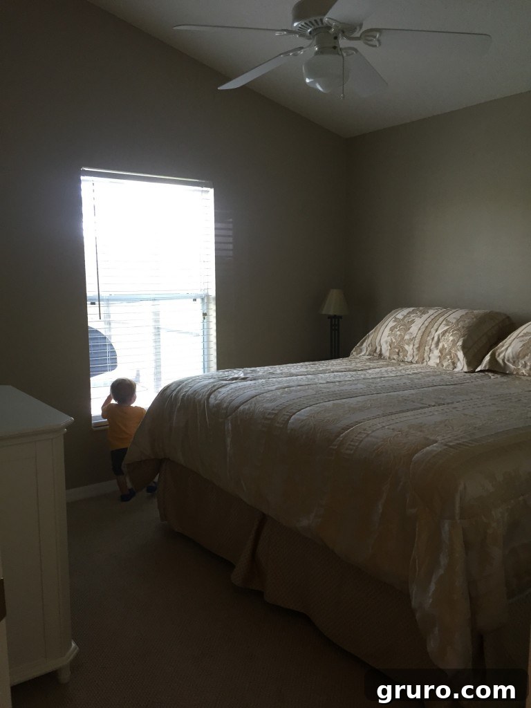 Ryder's future room with charming low windows