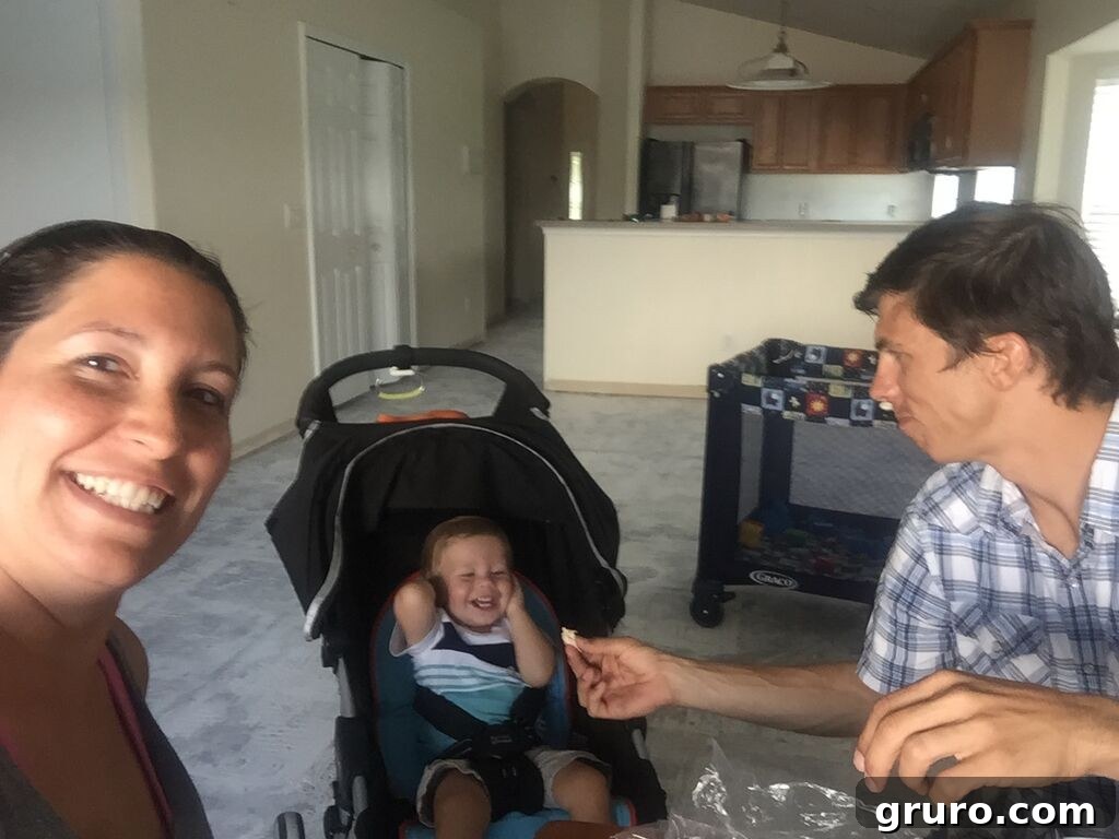 Transformation in Progress 16 Family enjoying their first dinner in the newly renovated house