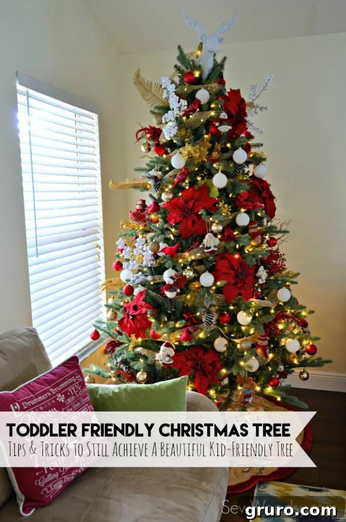 The Toddler-Proof Christmas Tree 2 Creating a Toddler-Friendly Christmas Tree with At Home Decor