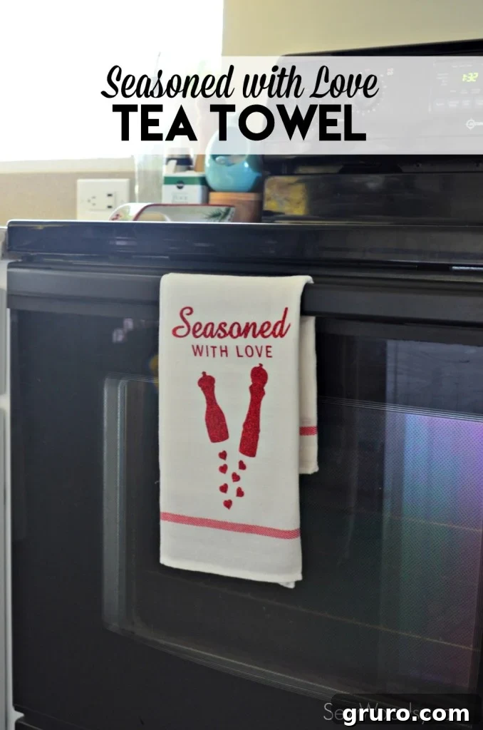 Seasoned with Love Tea Towel