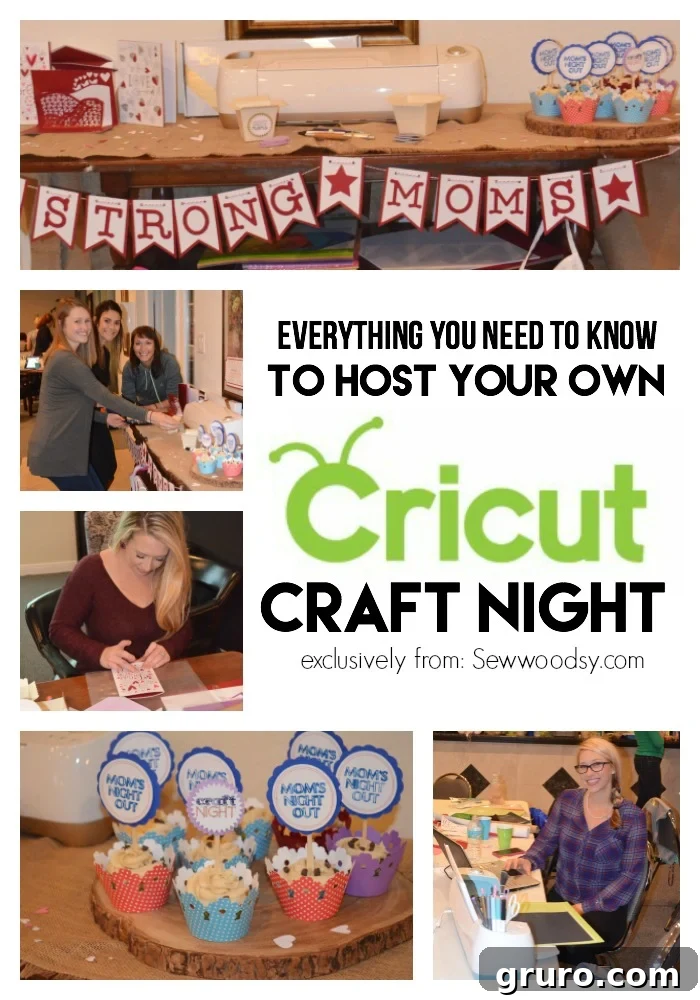 Throw a Spectacular Cricut Craft Party 2 How to Host a Cricut Craft Night
