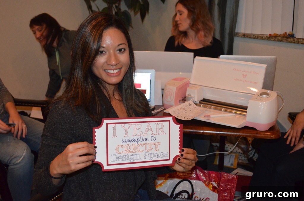Throw a Spectacular Cricut Craft Party 4 Cricut Design Space Winner