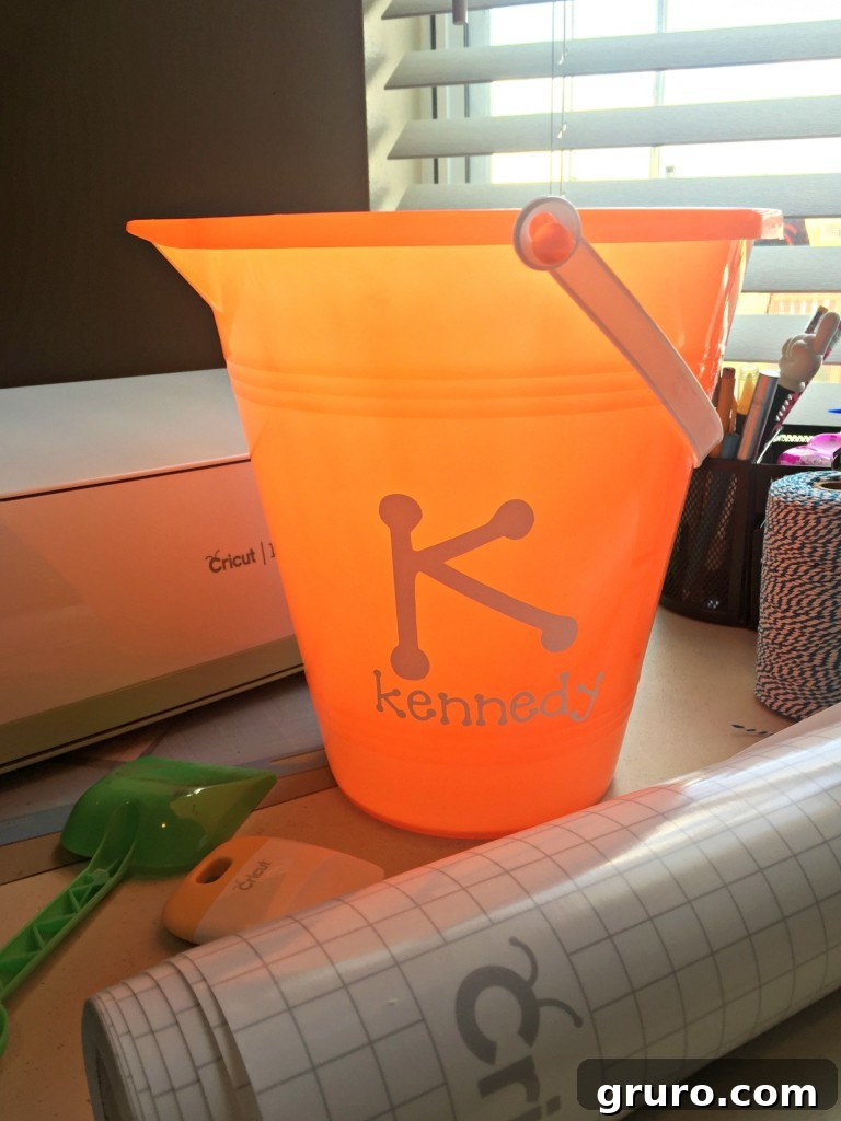Craft Your Own Unique Beach Buckets 12 Completed Personalized Sand Bucket with Name