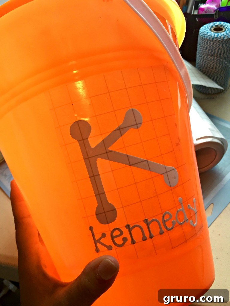 Craft Your Own Unique Beach Buckets 9 How To Make Personalized Name Sand Bucket